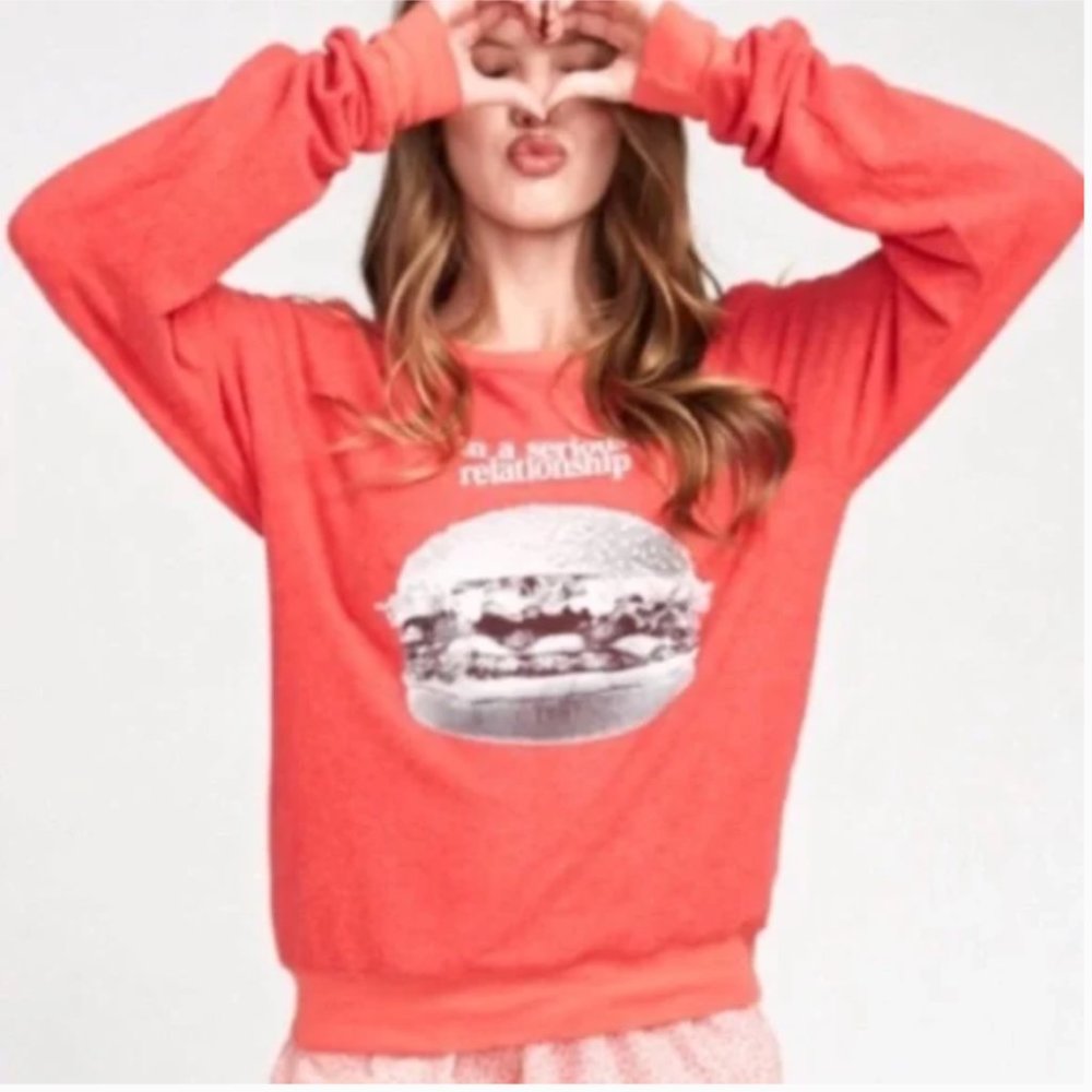 Wildfox Sweater Red, Size Small